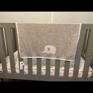 100% Cashmere Baby Blanket with Elephant